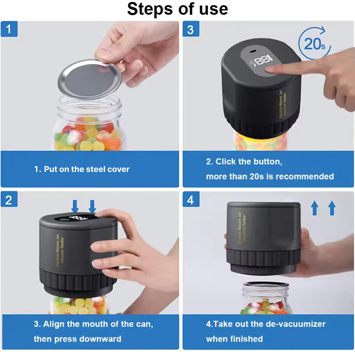 Kitchen Ups® Vacuum Sealer Kit
