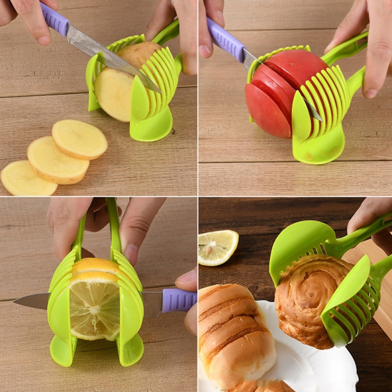 Handheld Kitchenware Tomato Slicer